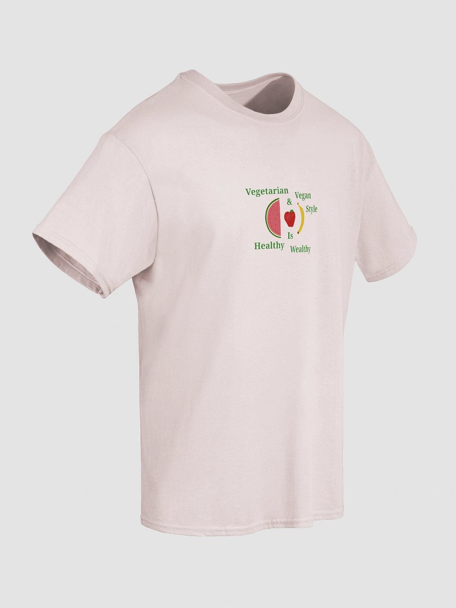 Healthy Wealthy Vegetarian & Vegan T-Shirt product image (8)