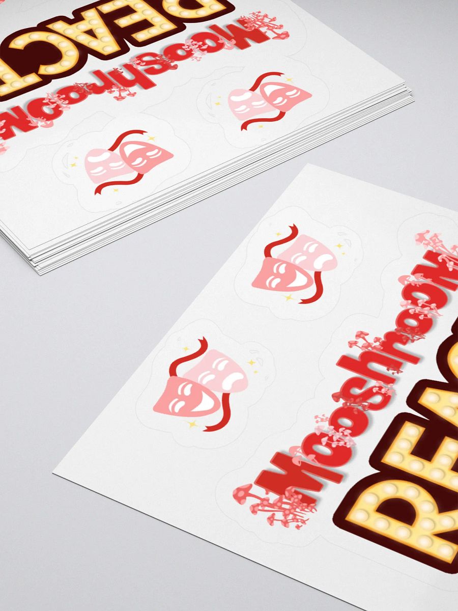 Mooshroom Reacts Sticker Sheet product image (4)