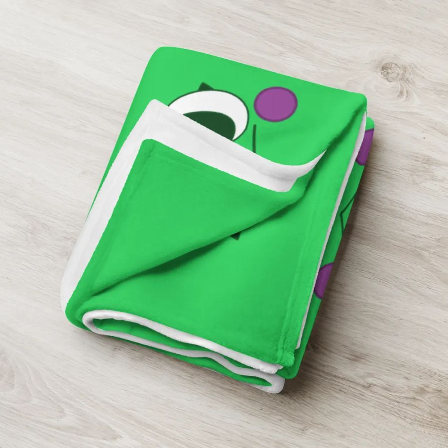 Turtle Face Throw Blanket product image (18)