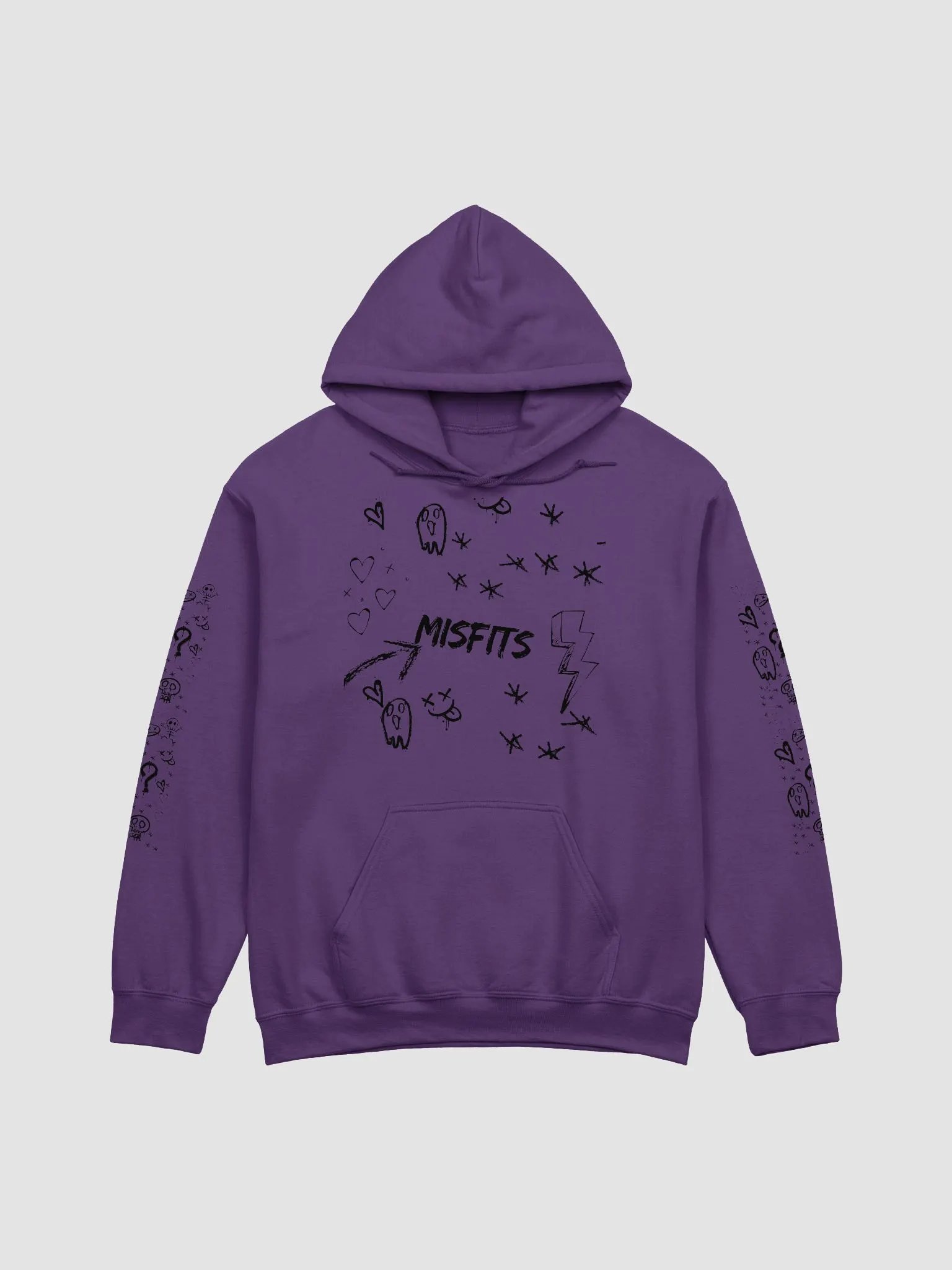 Misfits - Graphic Hoodie Purple product image (1)
