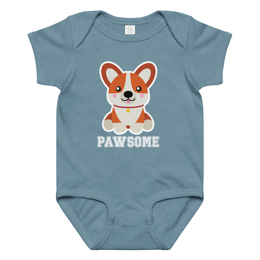 Pawsome Dog Baby Bodysuit product image (9)