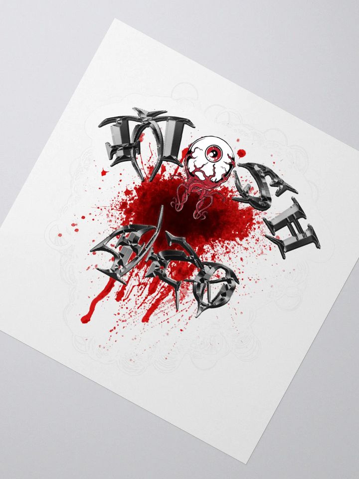 BLOODSPLAT 420 LOGO STICKER product image (2)