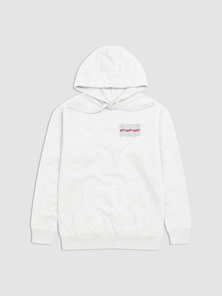 He's Cray Cray! Hoodie (pink/black) product image (1)