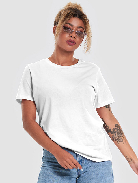 Photo showing Bella+Canvas Women's Supersoft Relaxed-fit T-Shirt