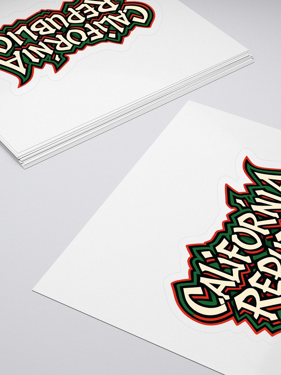 California Republic Graffiti Sticker product image (4)