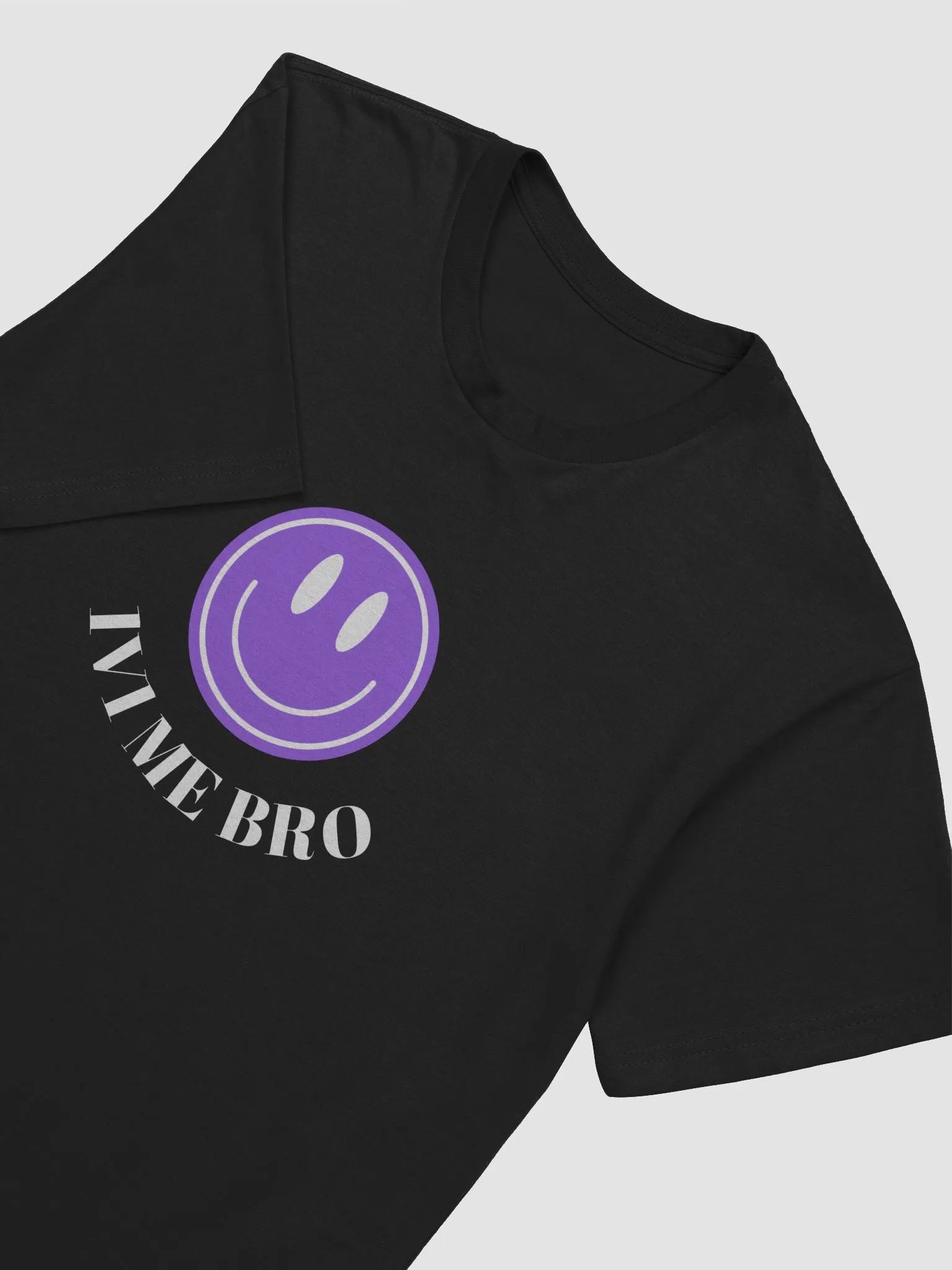 1v1 Me Bro Smiley Tee product image (8)