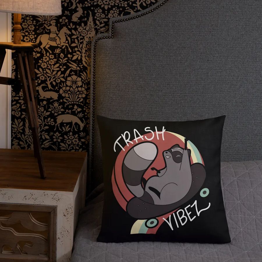 Charlie's Trash Vibez Pillow product image (6)