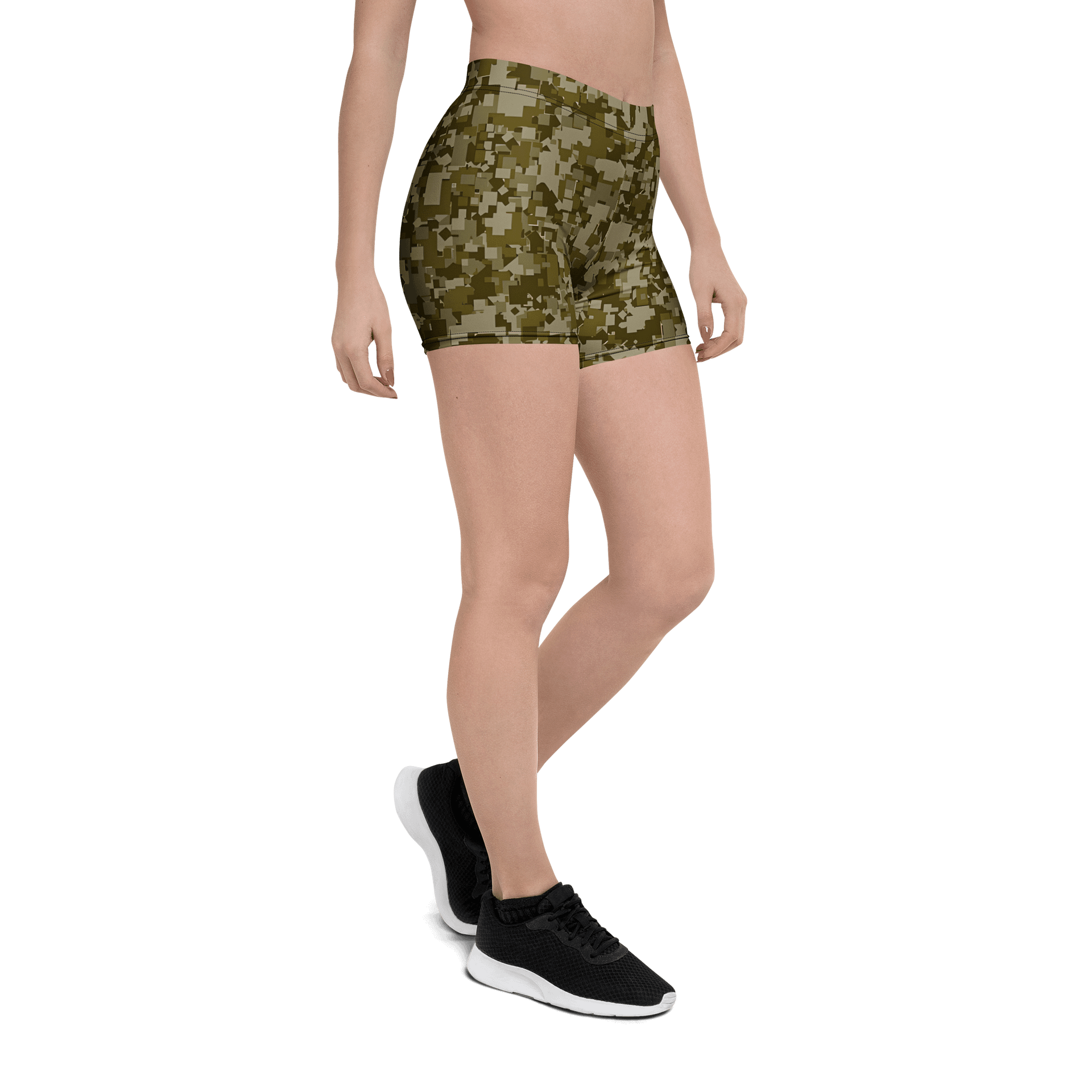 Pixelated Jungle All-Over Shorts product image (7)