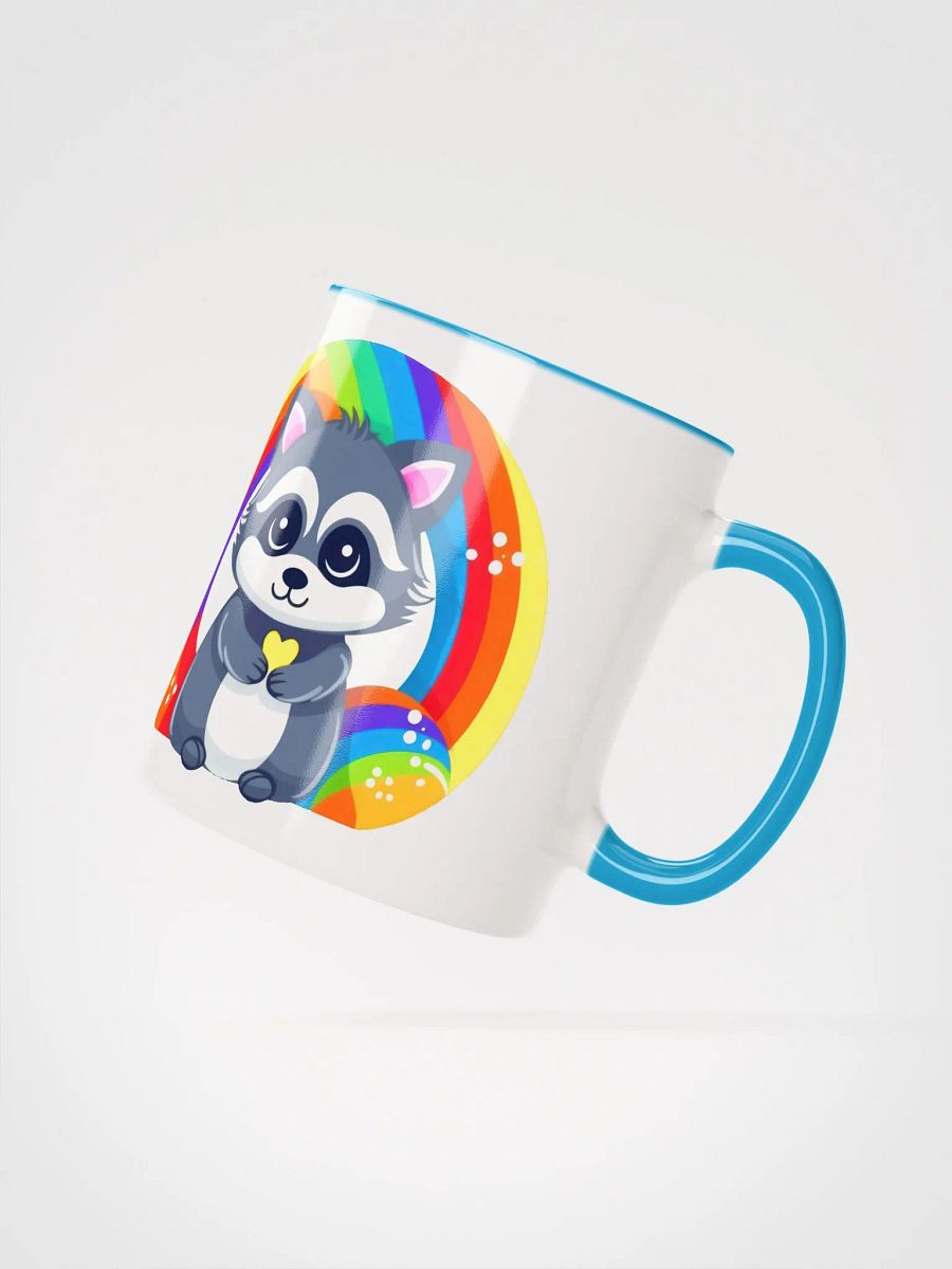 Rainbow Raccoon Mug product image (7)