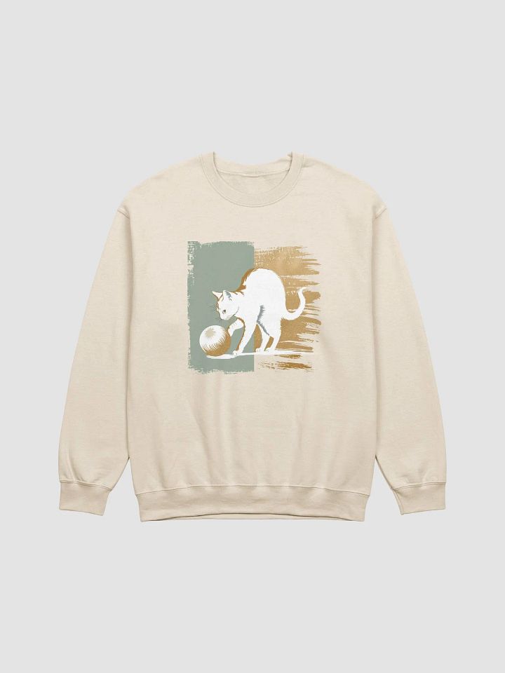 Holiday cat charm - sweatshirt regular FIT product image (1)