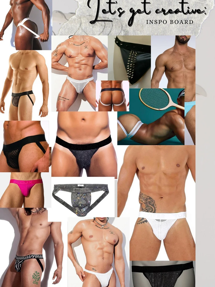Men’s classic jockstrap - Sewing Pattern product image (5)
