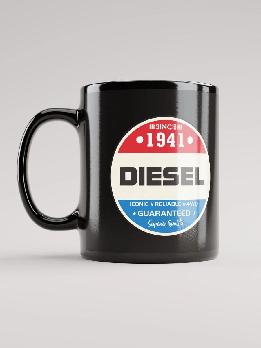Iconic Diesel Black Glossy Mug product image (11)