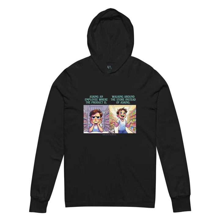 Awkward Shopper Cartoon Tee product image (2)