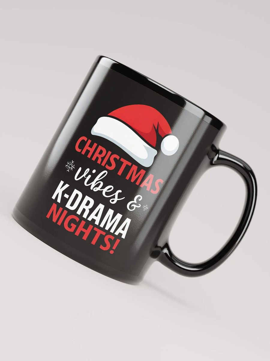 Christmas vibes with Kdrama nights Mug product image (7)