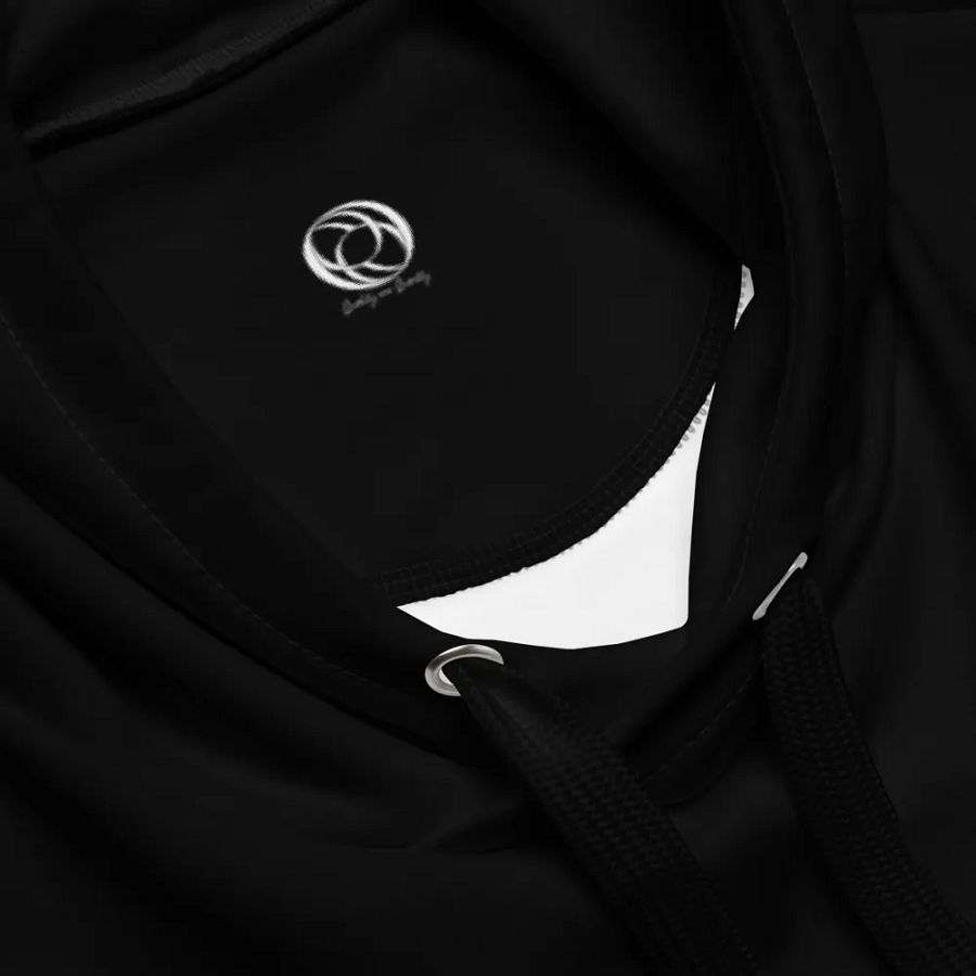 QOQ/Logo Hoodie (Black) product image (5)