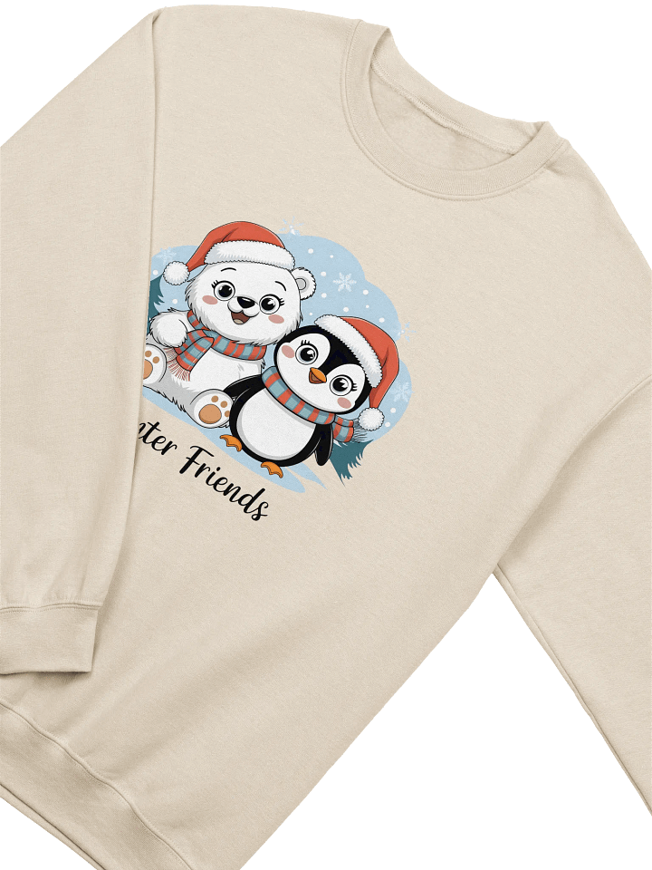 Winter Friends Christmas Sweatshirt – Cozy and Festive Holiday Wear product image (1)