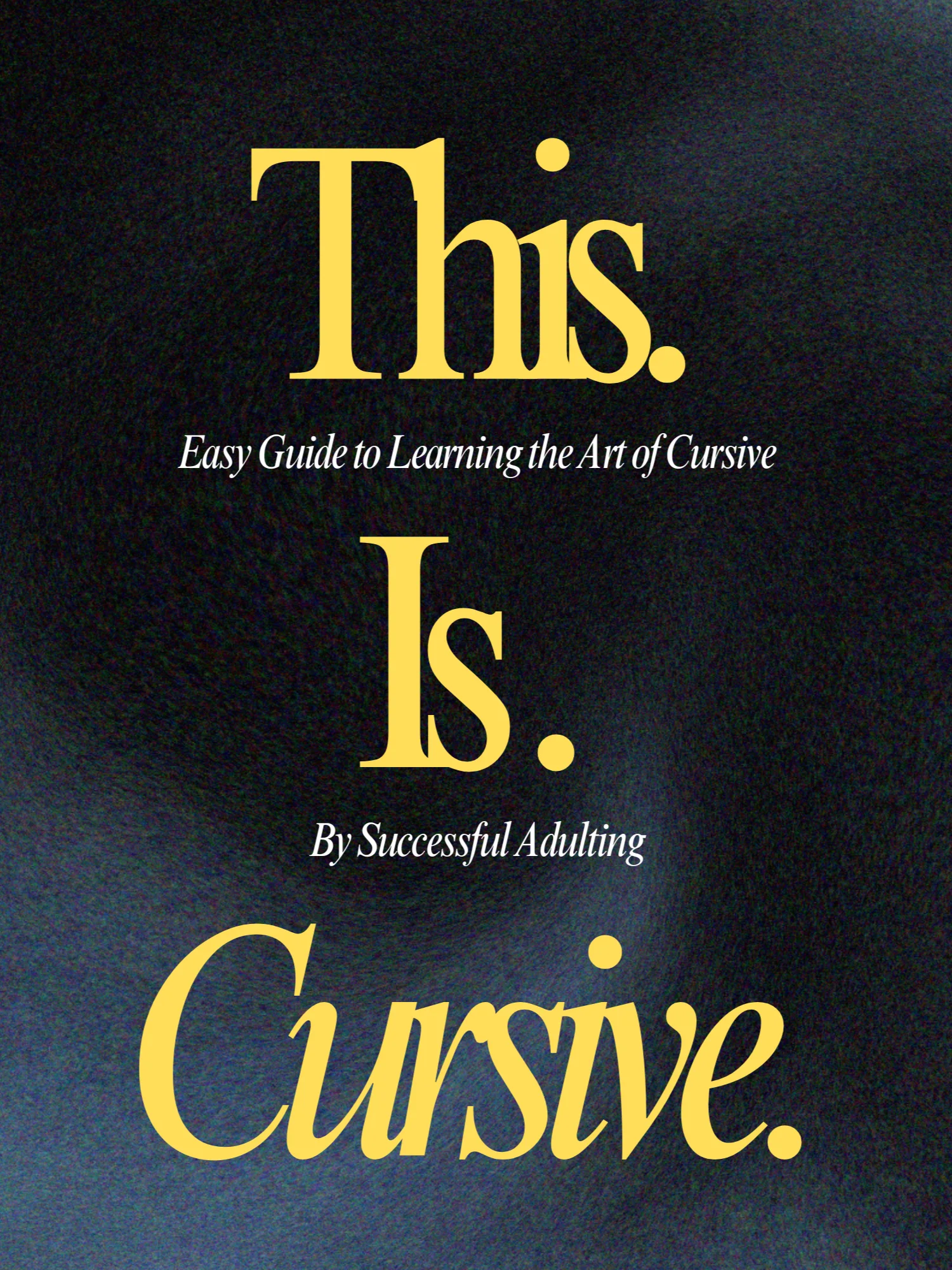 Learn to Read and Write Cursive with Confidence (and a Little Style) product image (1)