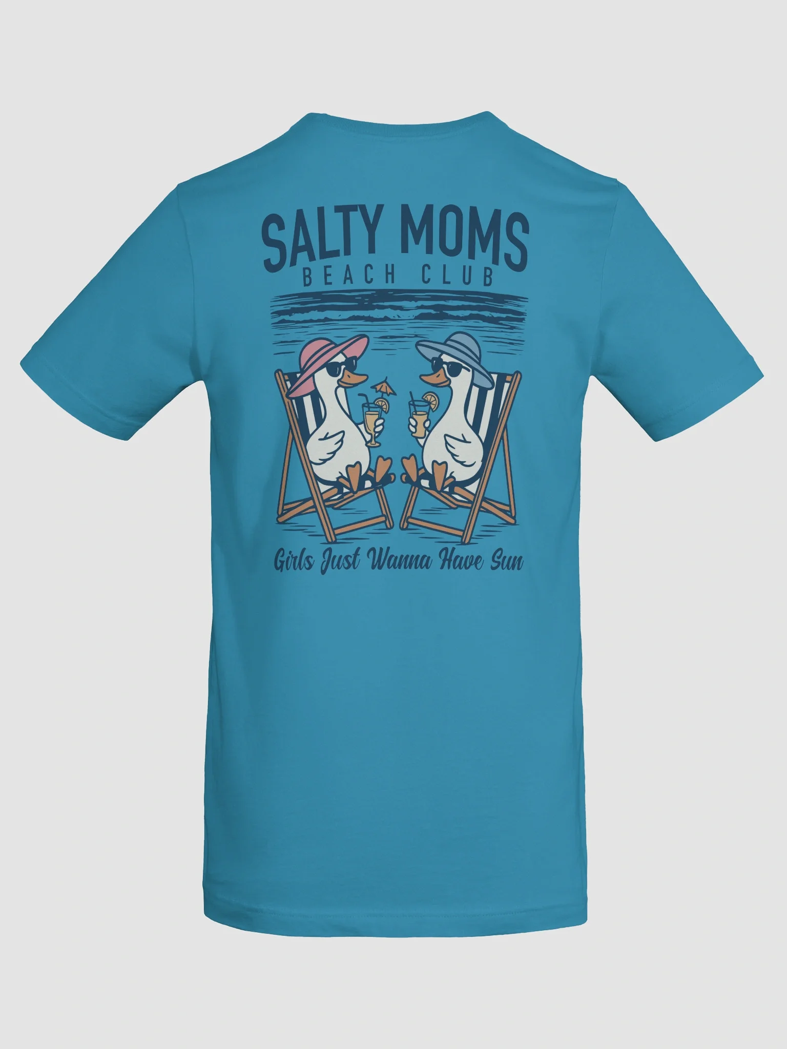 Salty Moms Beach Club T-Shirt product image (79)