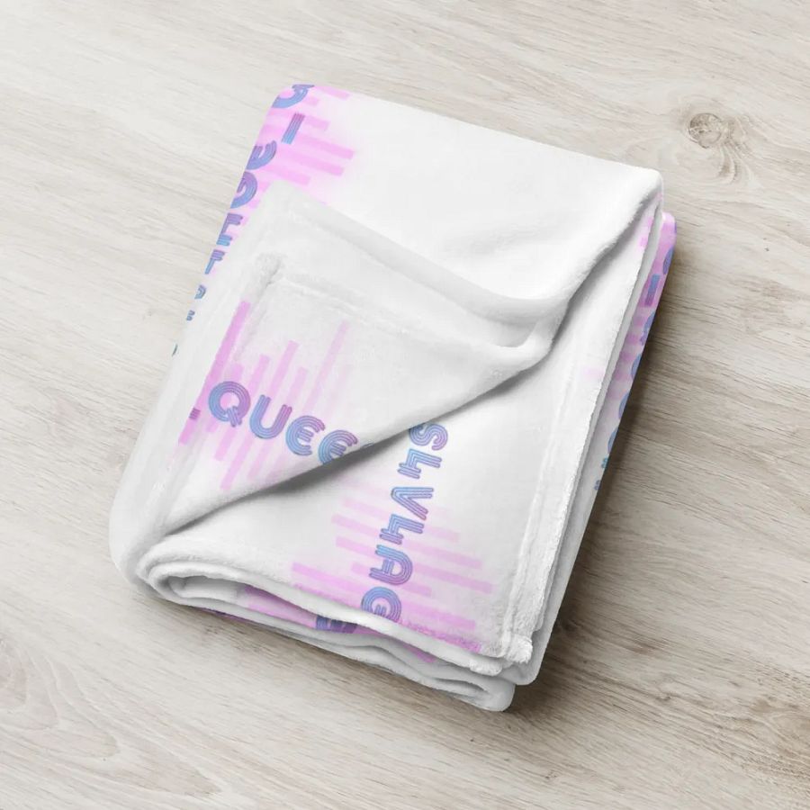 Neon Savage Throw Blanket product image (5)