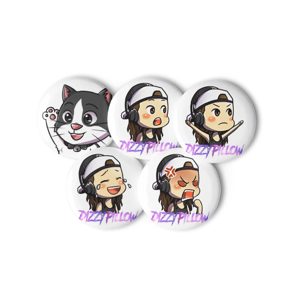 DizzyPillow Pin Set #1 product image (6)