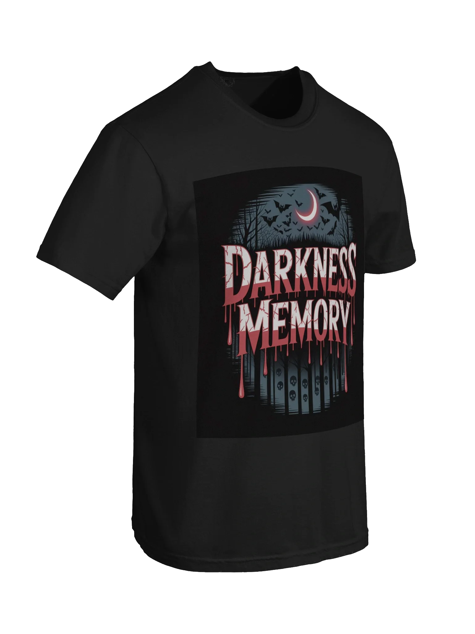 DARKNESS MEMORY Gothic Moonlit T-Shirt product image (8)