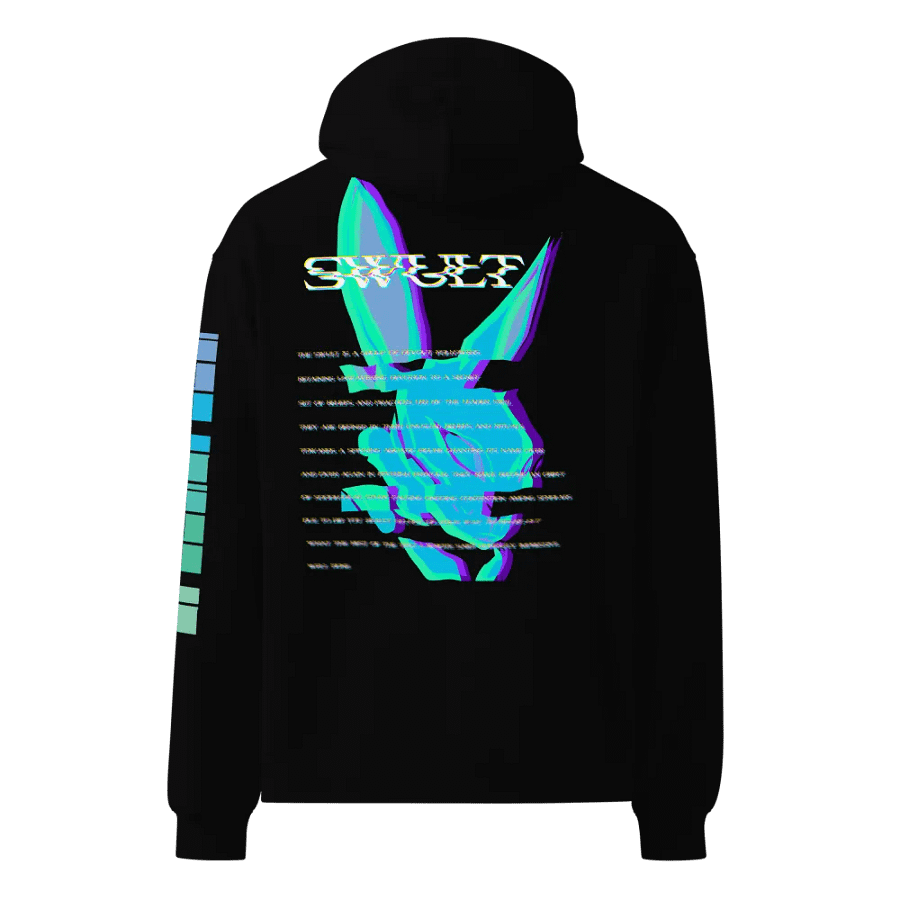 Cyber Swult Hoodie Blue product image (1)