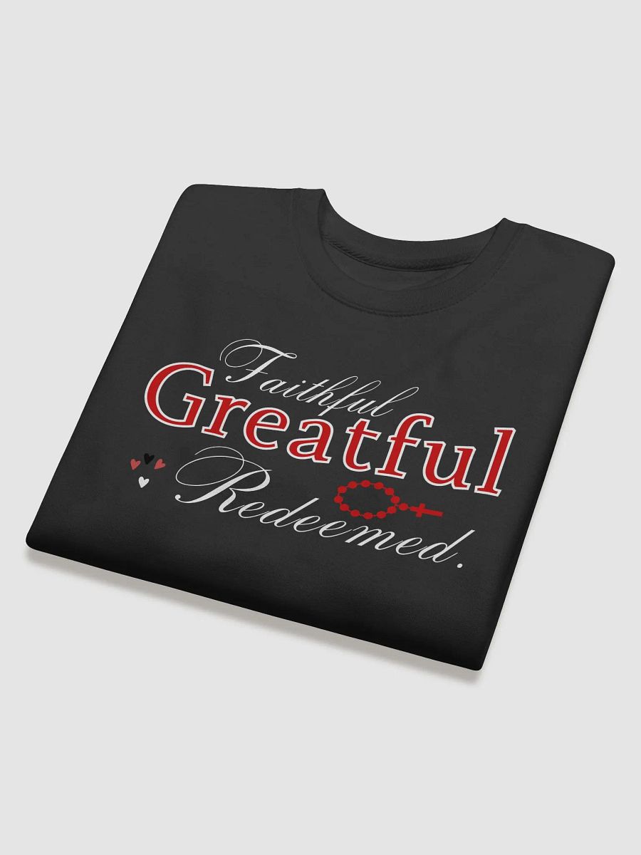 Faithful, Grateful , Redeemed Christian Faith, Heritage Sweater product image (3)