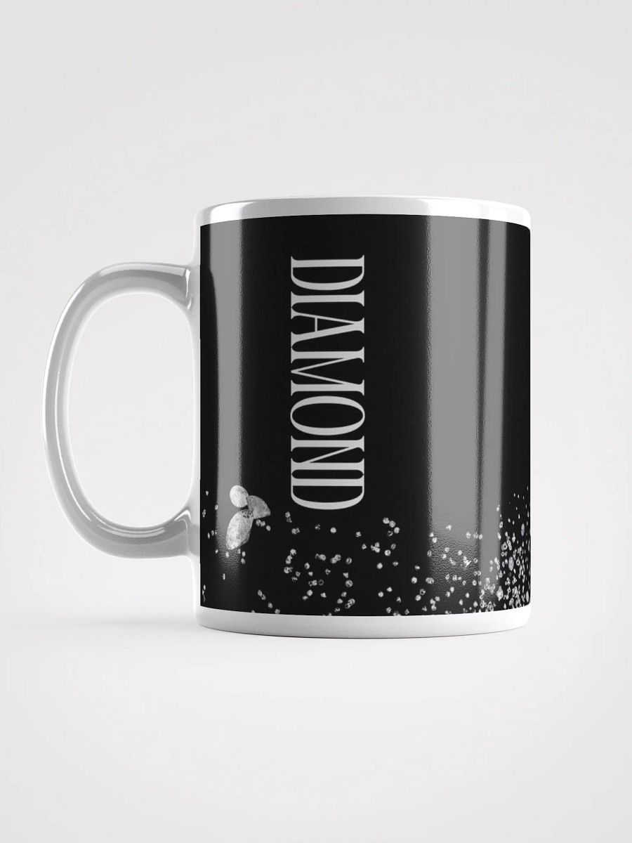 Diamond Heart White Glossy Mug product image (6)