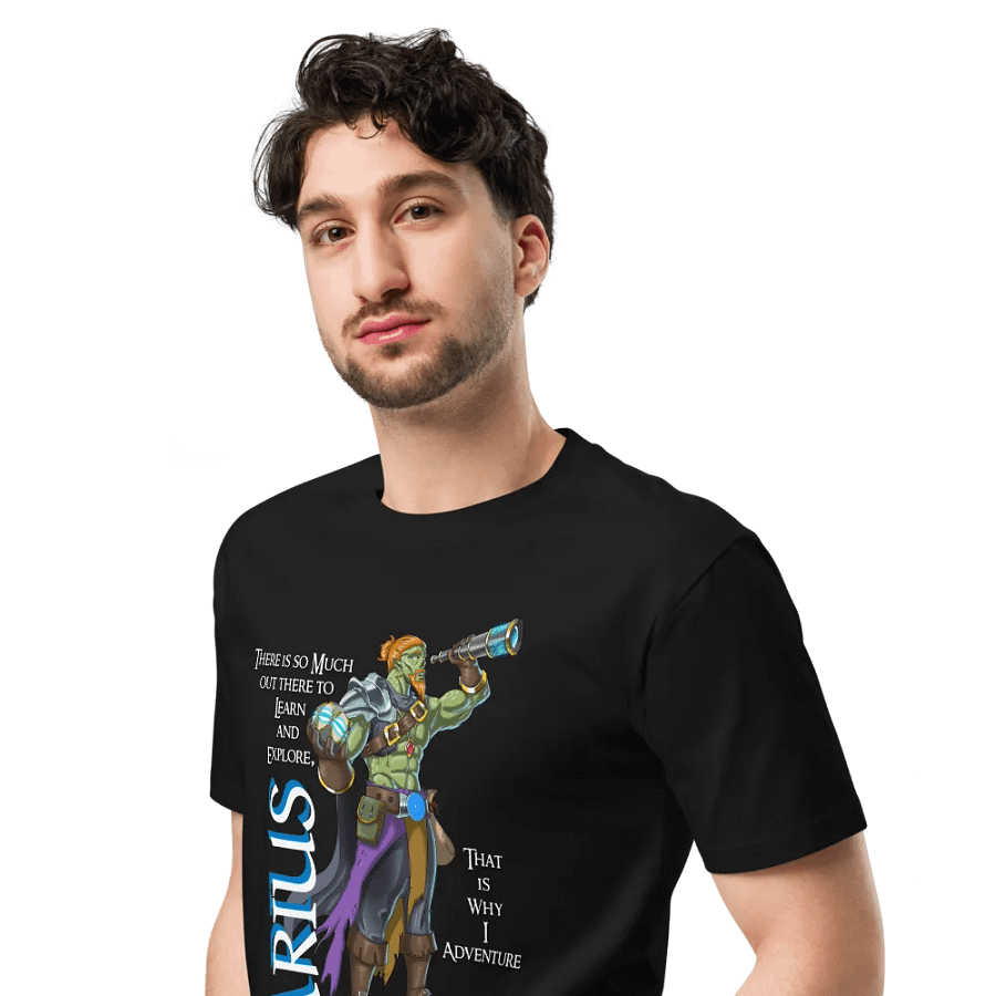 Arius the Adventurer | Premium T-Shirt product image (4)