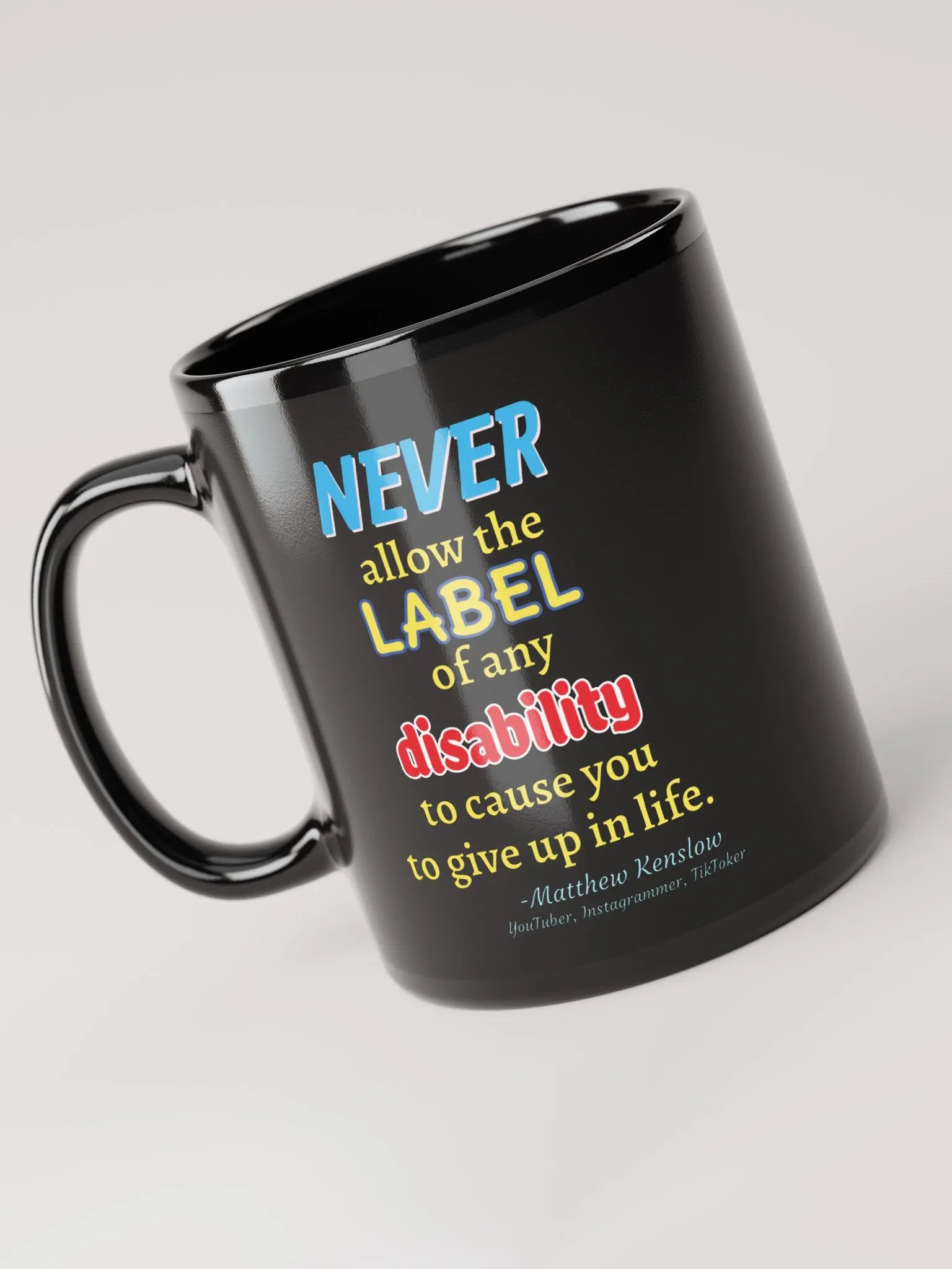 Glossy Mug [Quote 3] product image (4)