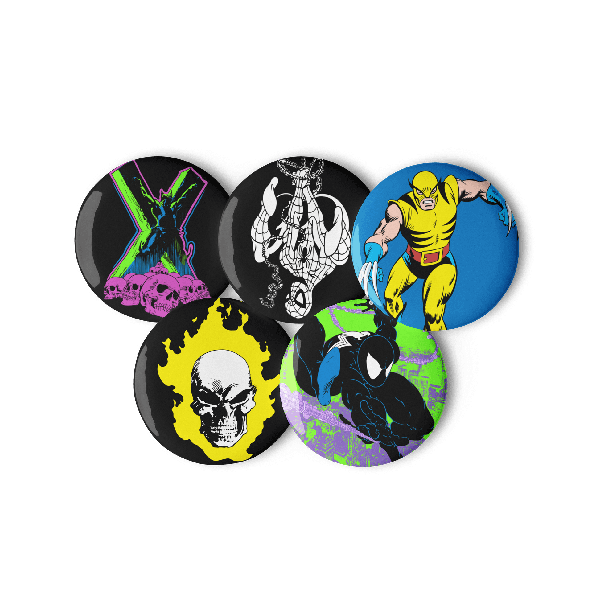 Super Hero Button Set product image (3)