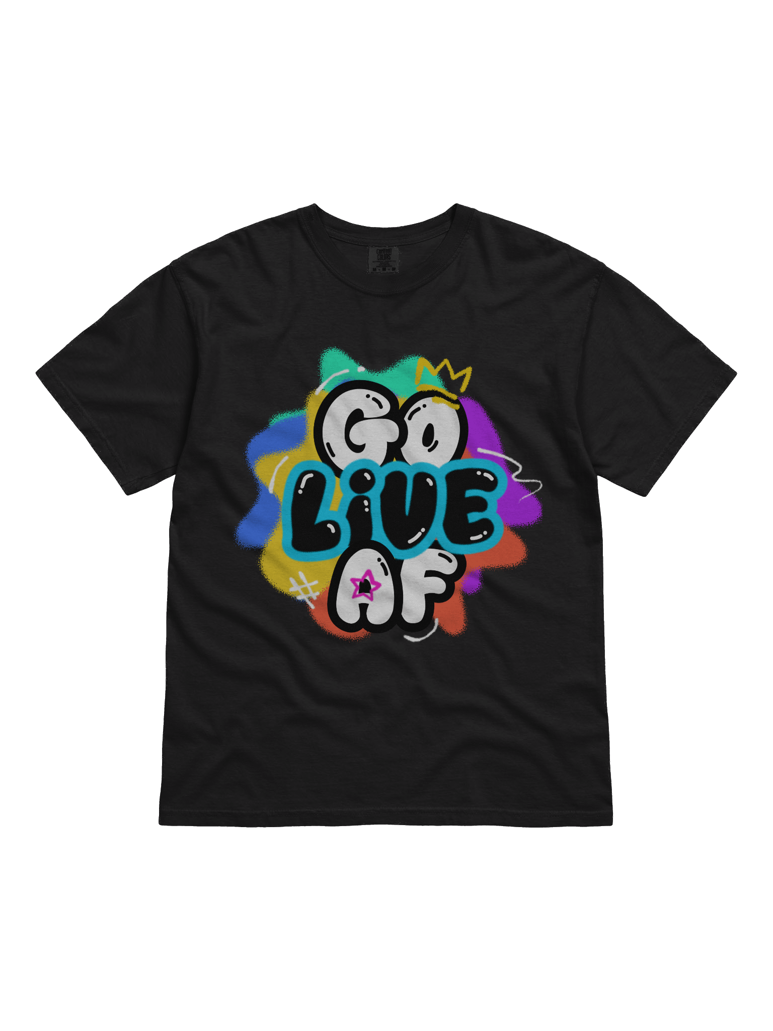 LiveAF 2025 T-Shirt product image (1)