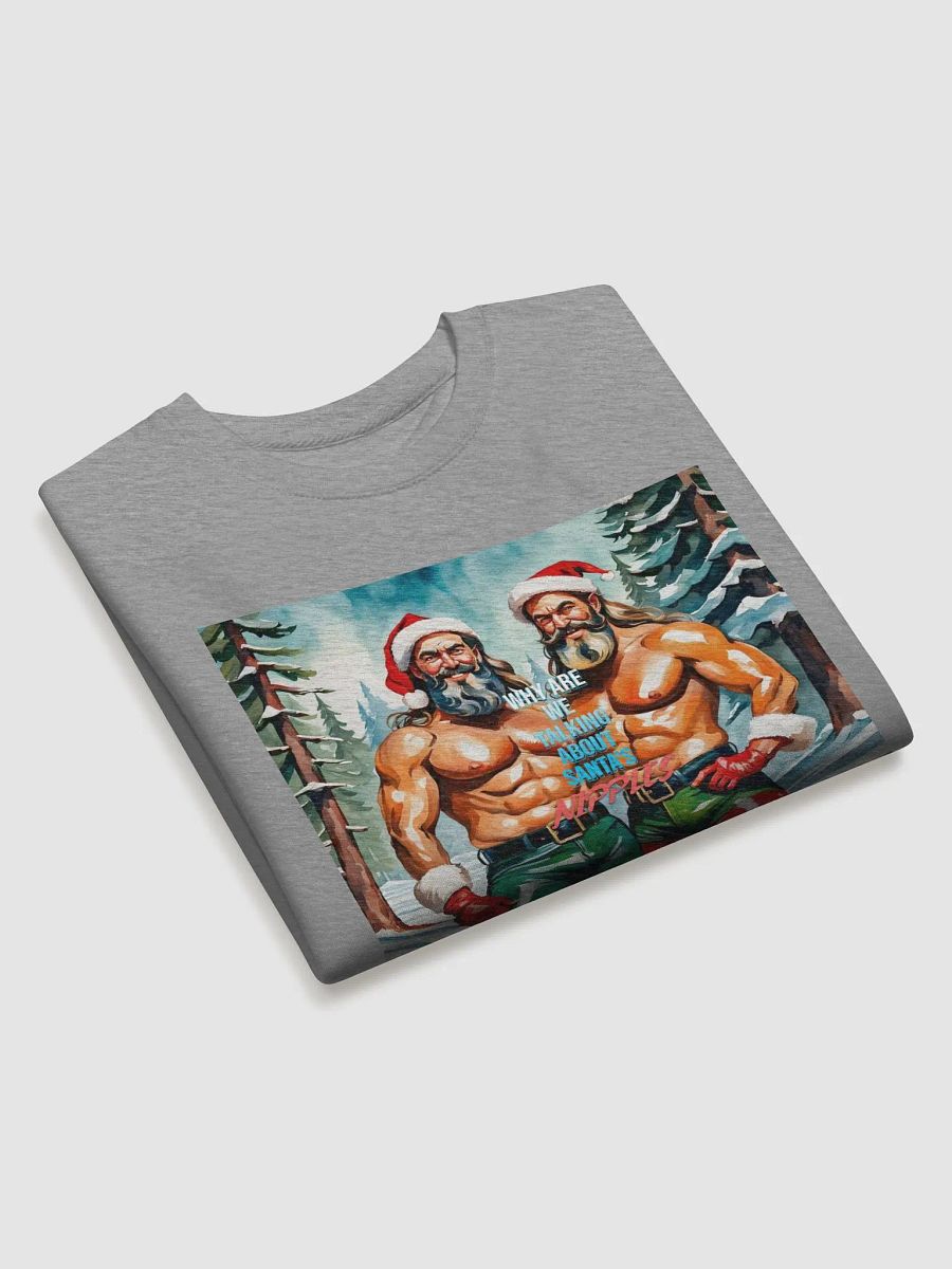 Santa's Nipple Debate Sweatshirt product image (19)