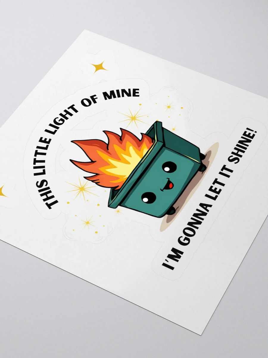 Dumpster Fire Delight Stickers product image (8)