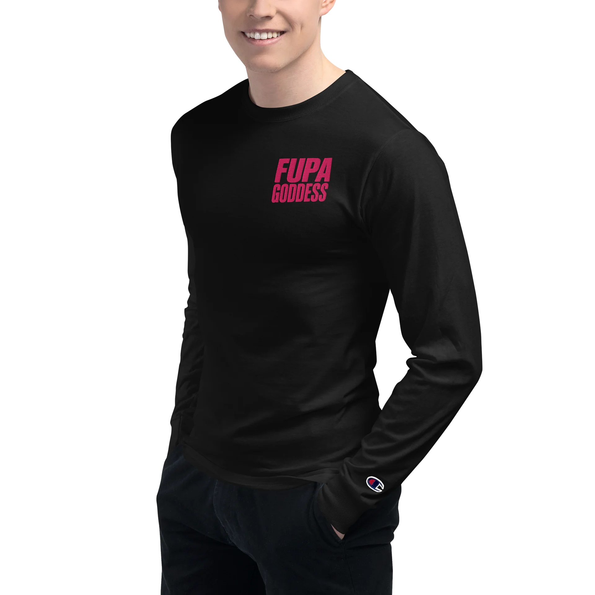 Champion embroidered long sleeve product image (3)