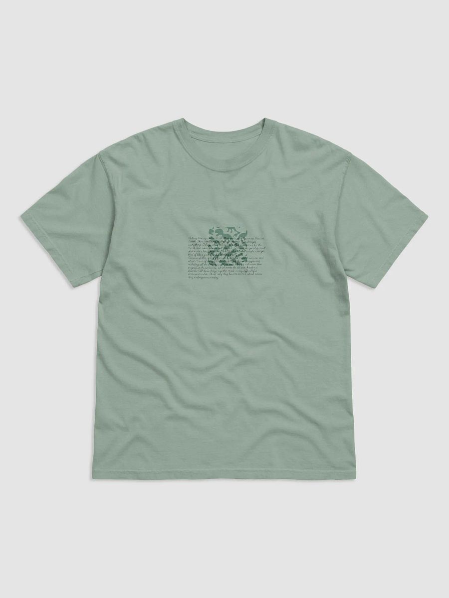 Prehistoric Script Heavyweight Tee product image (2)