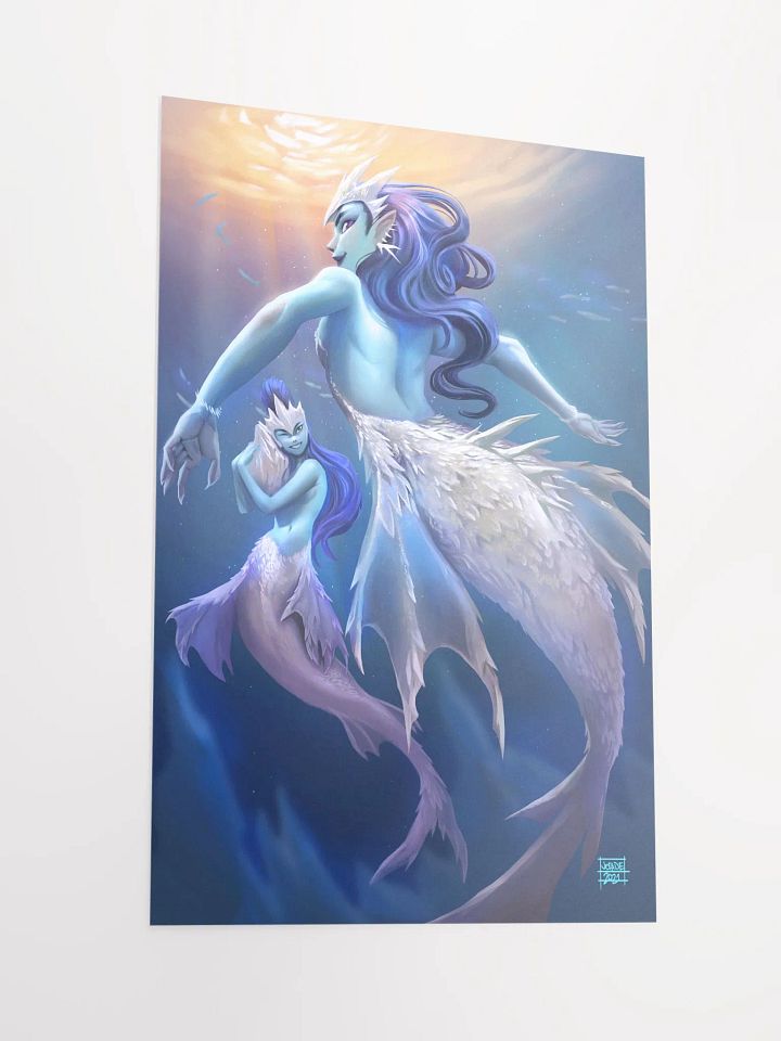 Cristal Mermaid - Print product image (2)