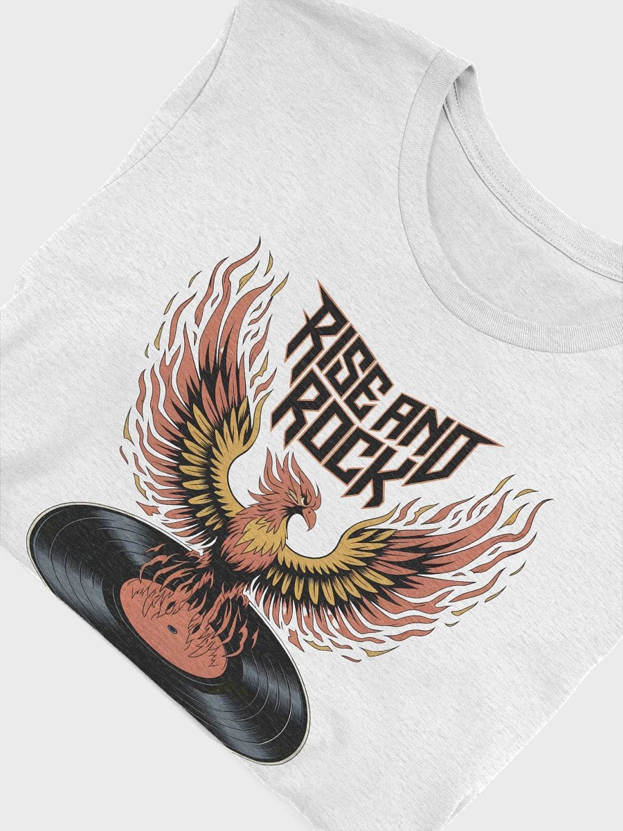 “RISE AND ROCK” t-shirt product image (5)