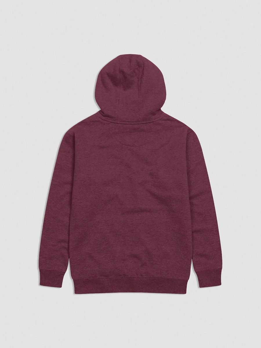 HEADPHONES ON (white design) embroidered heavyweight hoodie product image (3)