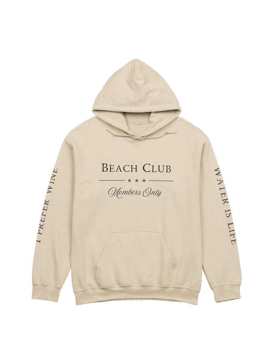 BEACH CLUB - MEMBERS ONLY HOODY product image (3)