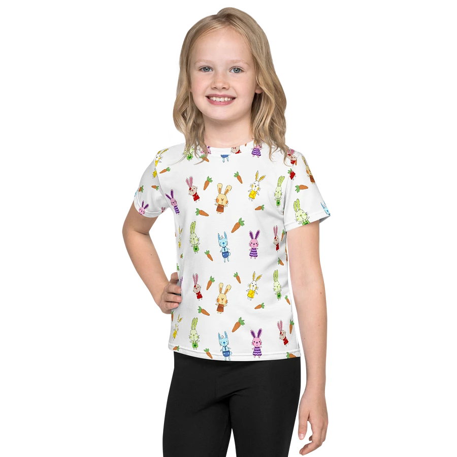 Rainbow Bunnies - Kids Crew Neck Tee product image (1)