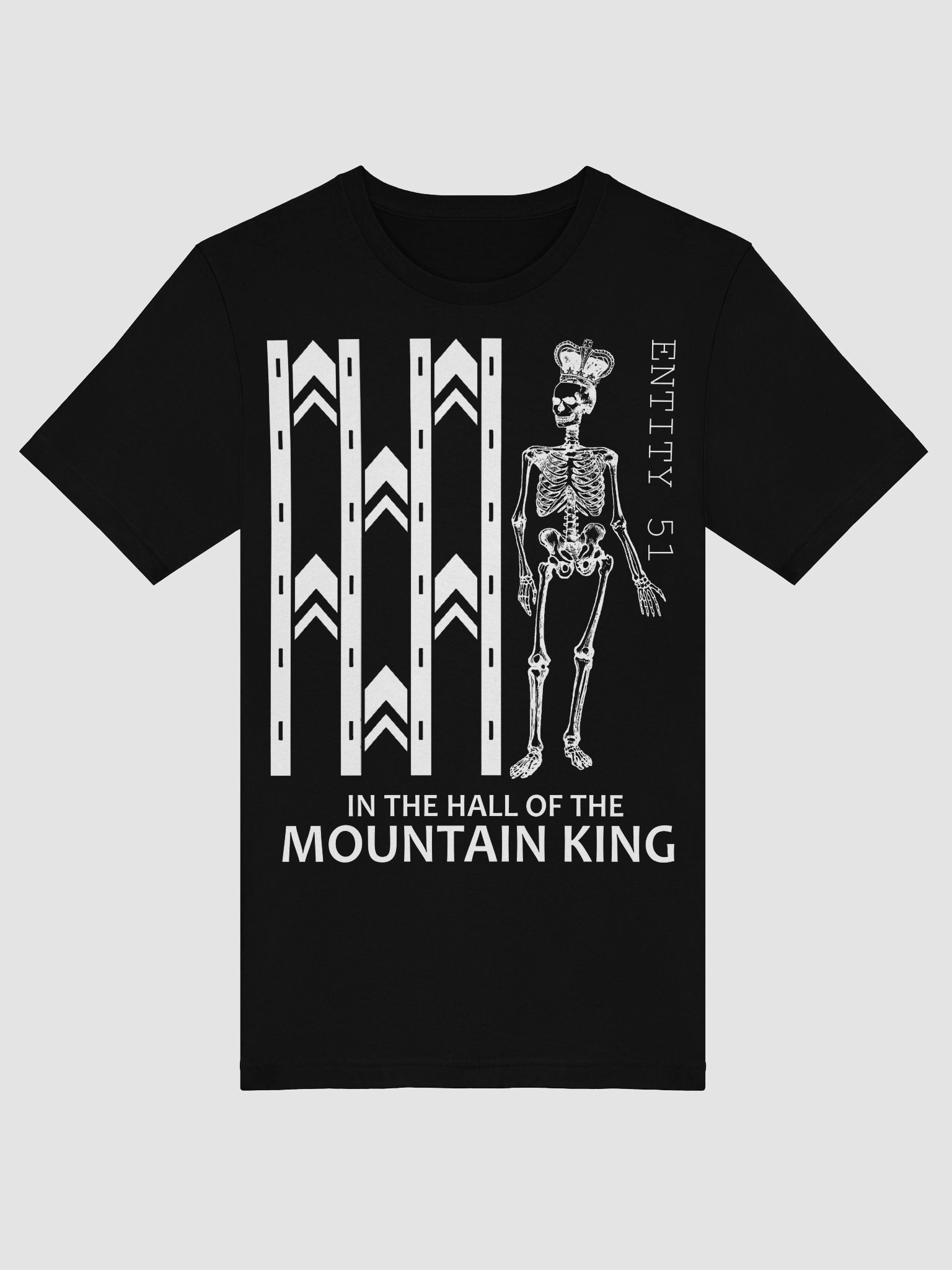 Entity 51 (Black) | Unisex T-shirt product image (5)