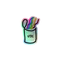 Holo Vibe in a Can Sticker product image (1)