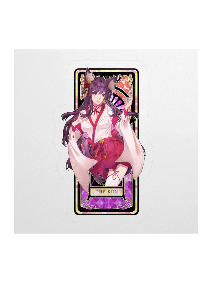 Ririna (Sun) Tarot Card Sticker product image (2)