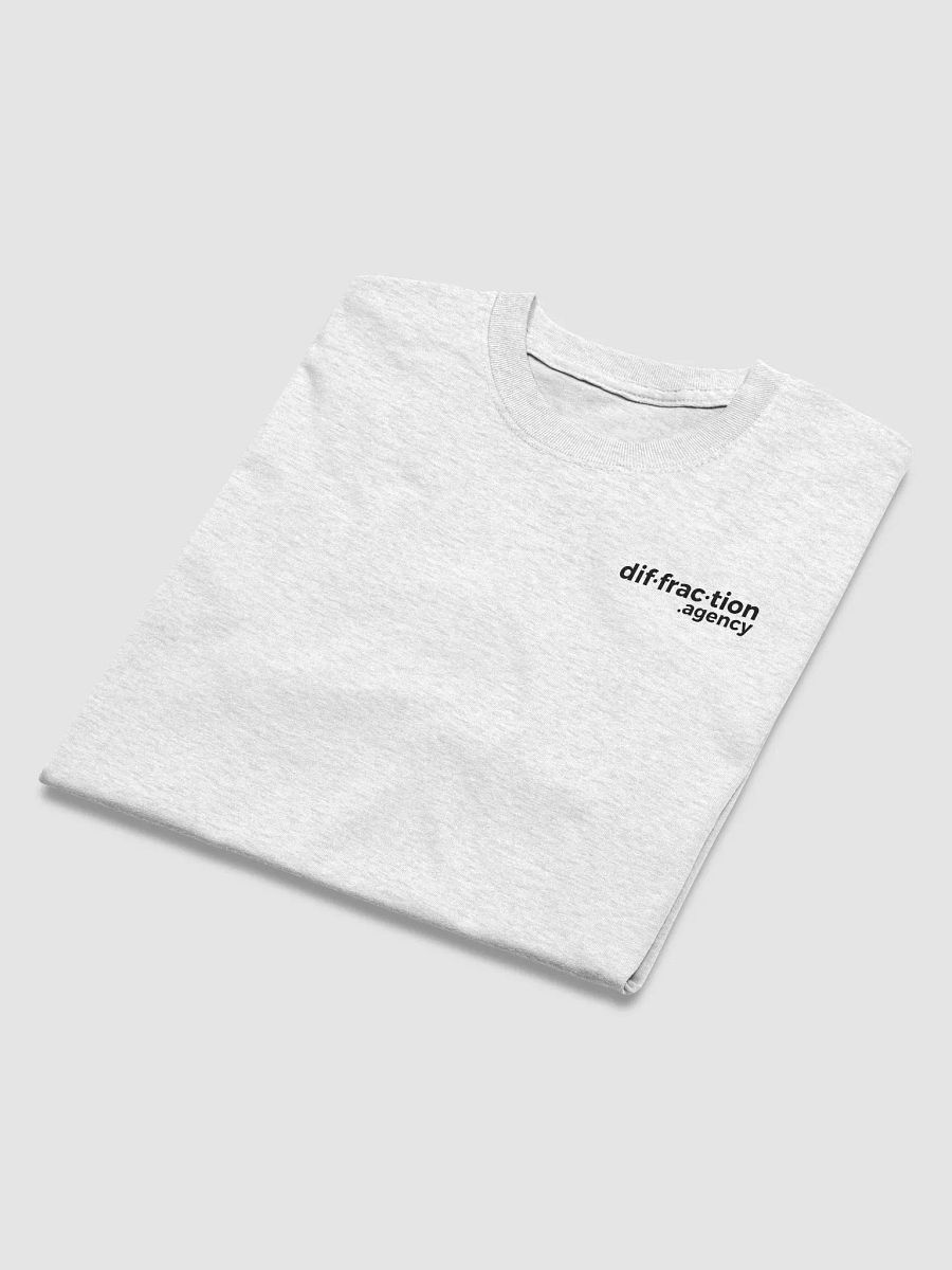 Diffraction Logo Tee - Light w/ Dark Logo product image (4)