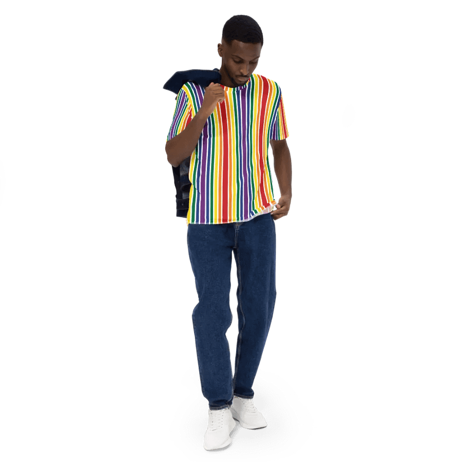 Rainbow Stripe T Shirt product image (5)