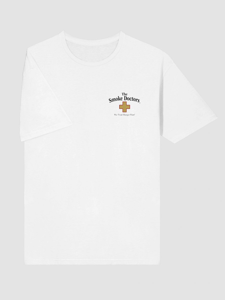 The Smoke Doctors UNISEX Lightweight White T-Shirt product image (5)