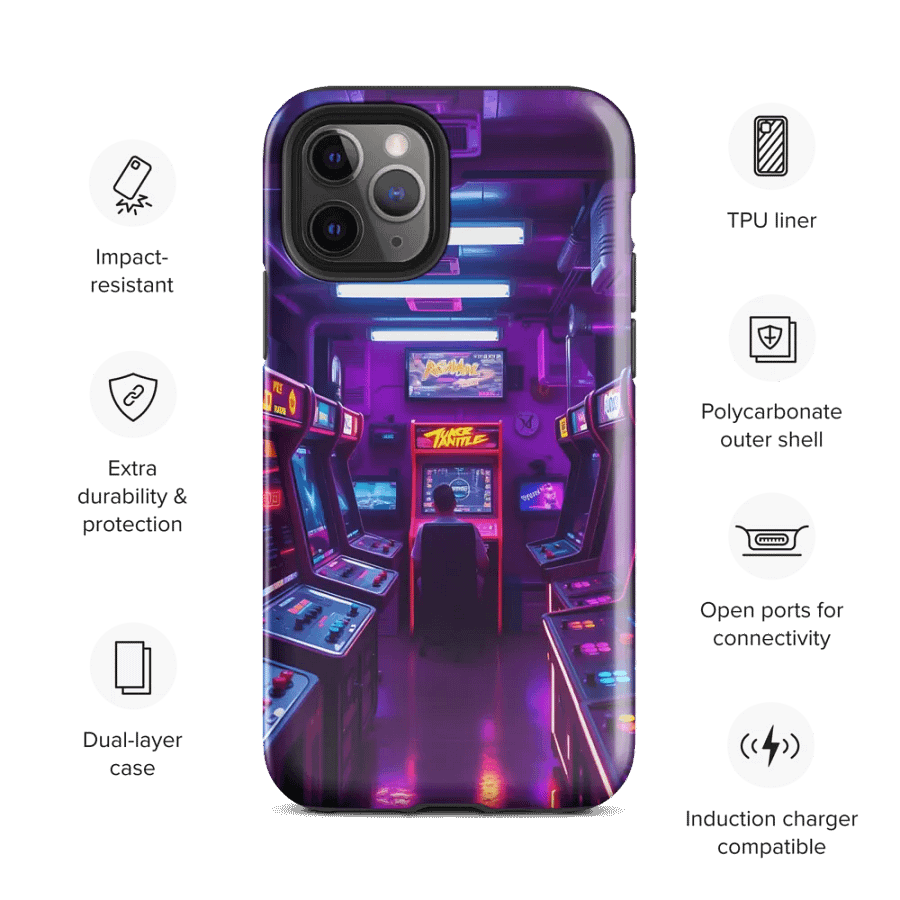 White Noise - iPhone Tough Case product image (28)