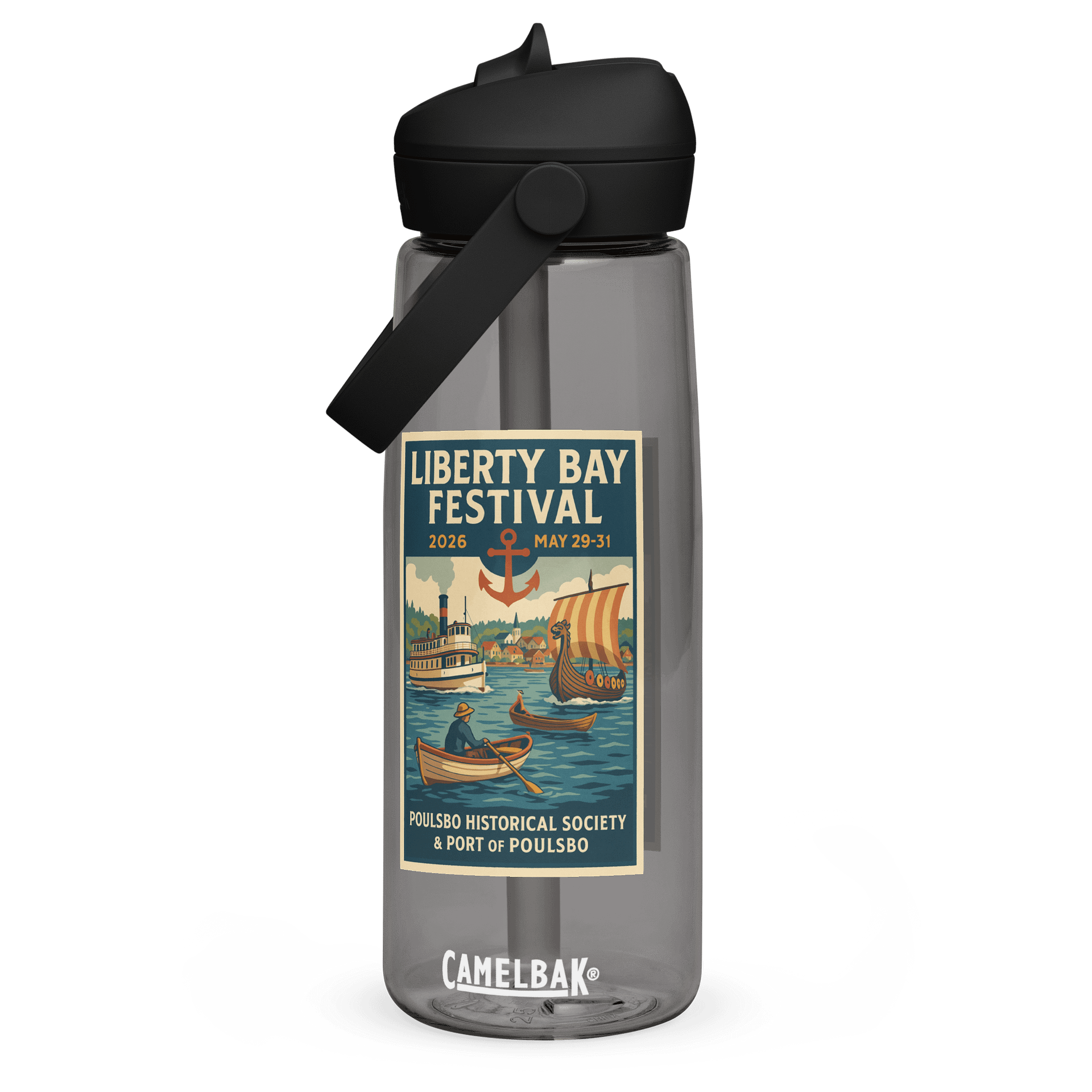Liberty Bay Festival Commemorative Water Bottle product image (3)