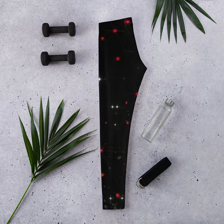 Gothic Rose Skull All-Over Leggings product image (2)